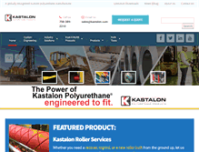 Tablet Screenshot of kastalon.com